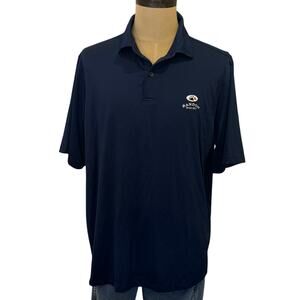 FAIRWAY 7 GREENE Bandon Dunes Golf Course Navy Polo Shirt XXL 2XL